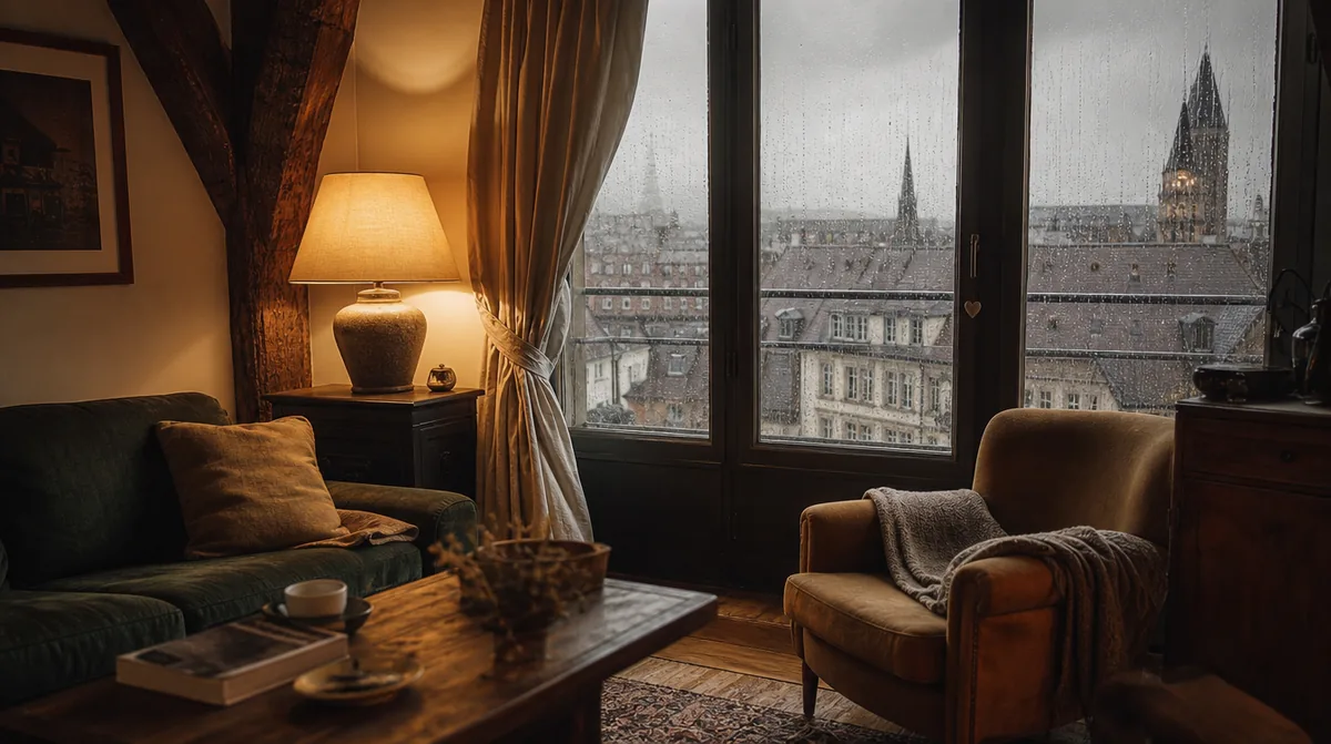 Appartement chaleureux à Strasbourg avec vue sur la cathédrale, couvert par l'assurance